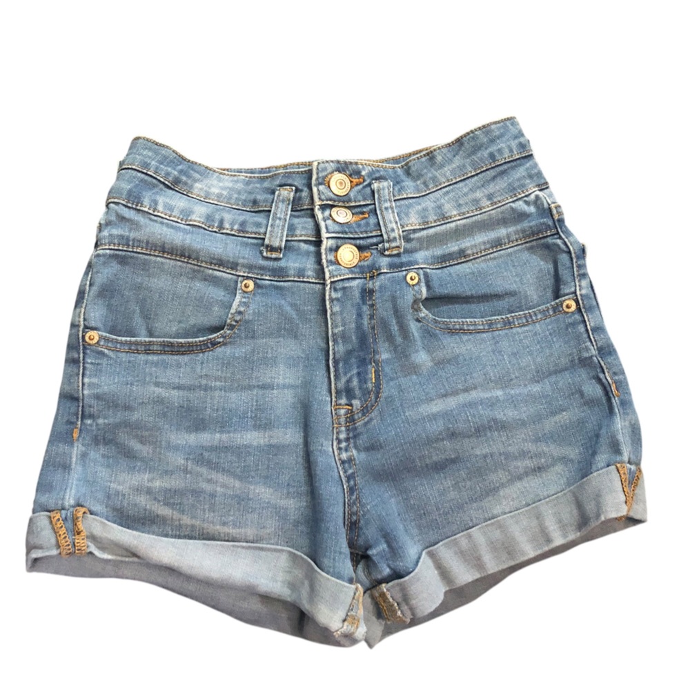 Aero Classic Blue Jean Shorts for Women